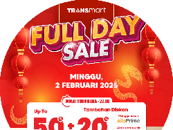 Jangan Lupa Serbu Transmart Full Day Sale! Pesta Diskon 50% + 20%