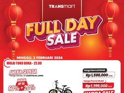 Harga Sepeda Rp 1 Jutaan, Langsung ke Transmart Full Day Sale Besok!