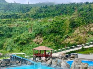Pemandian Air Hangat Geothermal di Dieng Pemandian Air Hangat Geothermal di Dieng