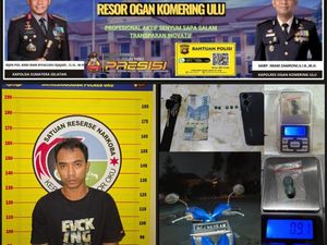 Beni Saputra Pengedar Narkoba di OKU yang Jadi Target Polisi Ditangkap