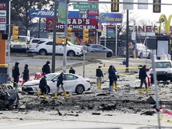 Pesawat Jet Jatuh Lagi di AS, Trump: Banyak Jiwa Tak Berdosa Tewas