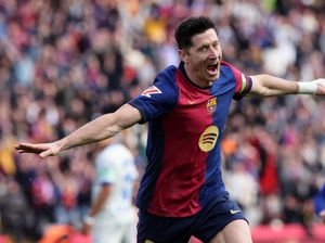 Lewandowski Sudah 30 Gol, Menuju Musim Terbaiknya di Barcelona Lewandowski Sudah 30 Gol, Menuju Musim Terbaiknya di Barcelona