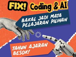 Infografis: Coding & AI Bakal Jadi Mata Pelajaran Pilihan Tahun Ajaran 2025/2026