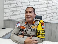 Kasat Lantas Polres Blitar Kota Ditabrak Pebalap Liar Saat Razia