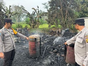 Detik-detik Lansia Ditemukan Tewas Terpanggang di Muratara