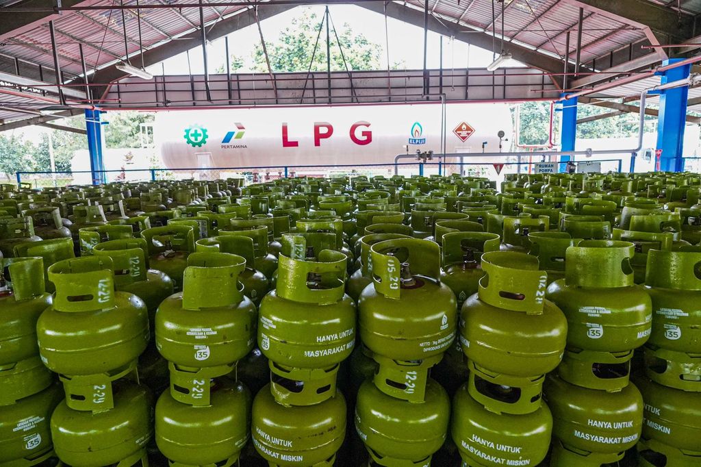 LPG 3 Kg sekarang harus dibeli di pangkalan resmi
