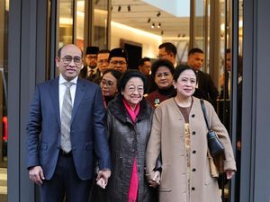 Didampingi Puan dan Pratama, Megawati Hadiri World Leaders Summit di Vatikan Didampingi Puan dan Pratama, Megawati Hadiri World Leaders Summit di Vatikan