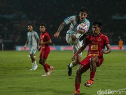 Ditonton Kluivert, Persija Pertahankan Rekor Belum Tumbang di Kandang