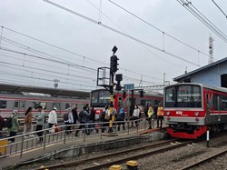Stasiun KRL Bogor Teramai Saat Libur Lebaran, Layani hingga 1,4 Juta Orang