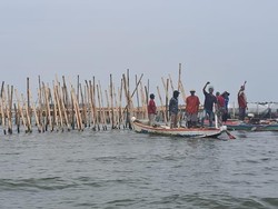 Perusahaan yang Pagari Laut Bekasi Klaim Lokasinya Dulu Empang