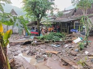 Banjir Bandang Susulan Kembali Terjang Wonoboyo Bondowoso, 1 Rumah Hilang