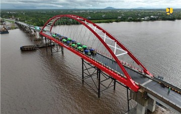 Jembatan Penghubung RI-Malaysia Rp 479 M Rampung