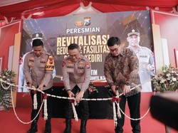 Pesan Kapolda Jatim Saat Resmikan Revitalisasi Mapolres Kediri