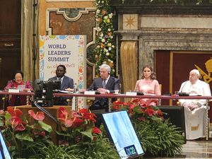 Megawati Soekarnoputri Bicara Hak-hak Anak di World Leaders Summit