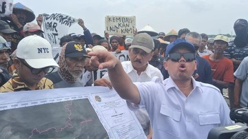 Menteri ATR: Pagar Laut Bekasi Luasnya 581 Hektare!