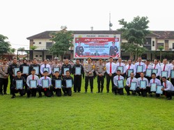 24 Polisi di Jombang Dapat Penghargaan, Salah Satunya Ungkap Pembunuhan