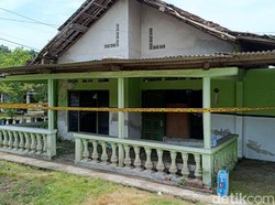 Penampakan Rumah TKP Wati Tewas Dilinggis Agus Digaris Polisi