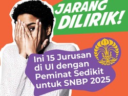 Infografis: 15 Jurusan UI yang Peminatnya Sedikit untuk SNBP 2025