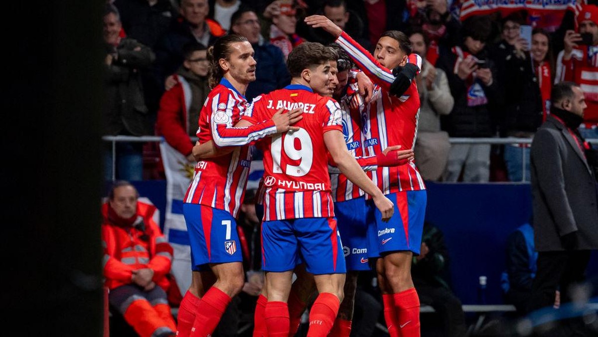 Atletico Madrid harus konsentrasi dalam persiapan melawan Real Madrid. (Foto: Getty Images/Eurasia Sport Images)