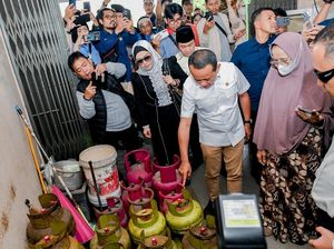 Bahlil Sidak Pangkalan Gas 3 Kg di Pekanbaru, Cek Ketersediaan Stok-Harga Jual