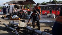 8 Nyawa Melayang Karena Truk Rem Blong di Tol Ciawi