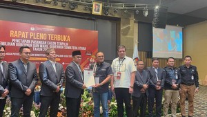 Bobby-Surya Tak Hadir di Rapat Pleno KPU, Tim Pemenangan: Ada Hal Lain