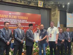 Bobby-Surya Tak Hadir di Rapat Pleno KPU, Tim Pemenangan: Ada Hal Lain