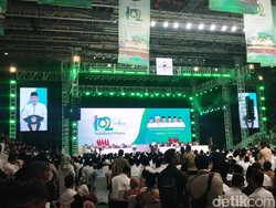 Di Depan Prabowo, Gus Yahya Ucapkan Selamat Ulang Tahun Ke-17 Partai Gerindra