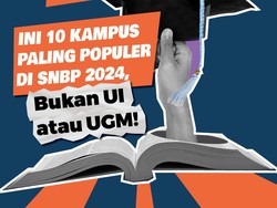 Infografis: 10 Kampus Paling Populer di SNBP 2024, Buat Referensi SNBP 2025!