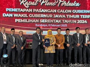 Sah! KPU Tetapkan Khofifah-Emil Pemenang Pilgub Jatim 2024