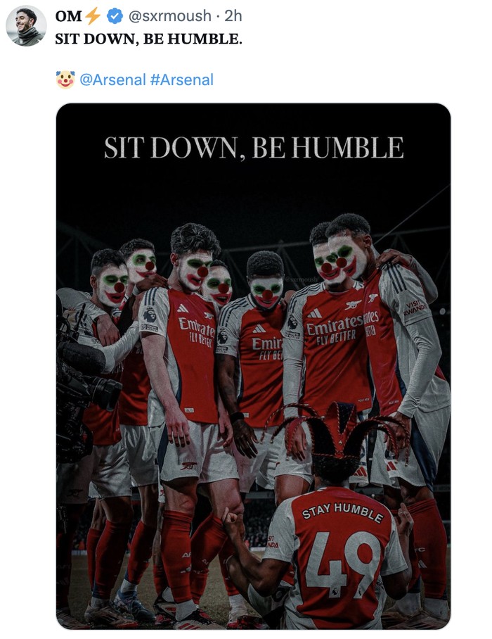 Meme Arsenal Meme Arsenal dipaksa stay humble usai terdepak dari Carabao Cup.