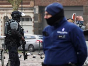 Rentetan Penembakan Guncang Ibu Kota Belgia Rentetan Penembakan Guncang Ibu Kota Belgia