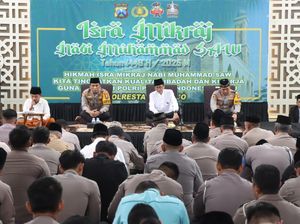 Teladani Nabi Muhammad, Polresta Sidoarjo Gelar Peringatan Isra Mikraj