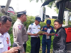 PO Bus di Kota Batu Ikut Jadi Sasaran Sidak Ramp Check