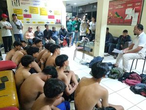 15 ABG Pesta Miras di Bogor Diamankan Polisi untuk Cegah Tawuran