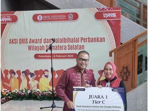 Bank Sumsel Babel Juara 1 Jumlah Transaksi Terbanyak QRIS untuk Wilayah Sumsel Bank Sumsel Babel Juara 1 Jumlah Transaksi Terbanyak QRIS untuk Wilayah Sumsel