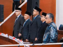 Hadiri Pengumuman Gubsu Terpilih, Bobby: Insyallah Amanah Kami Jalankan