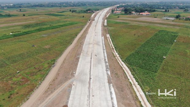Jalan Tol Probolinggo – Banyuwangi Paket II Kraksaan hingga Paiton sepanjang 11,20 km. (Dok. Hutama Karya)