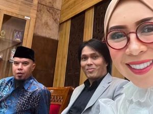 Melly Goeslaw Foto Bareng Ahmad Dhani dan Once, Bahas Apa? Melly Goeslaw Foto Bareng Ahmad Dhani dan Once, Bahas Apa?