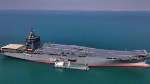 Penampakan Kapal Induk Pengangkut Drone Pertama Milik Iran