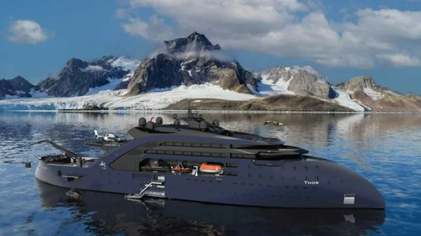 Intip Desain Thor, Kapal Pesiar Super Bertenaga Nuklir Pertama di Dunia