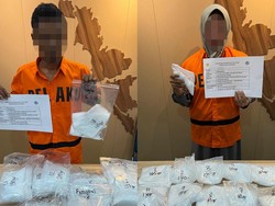 Bawa 7 Kg Sabu, 2 Calon Penumpang Pesawat Ditangkap di Bandara Hang Nadim