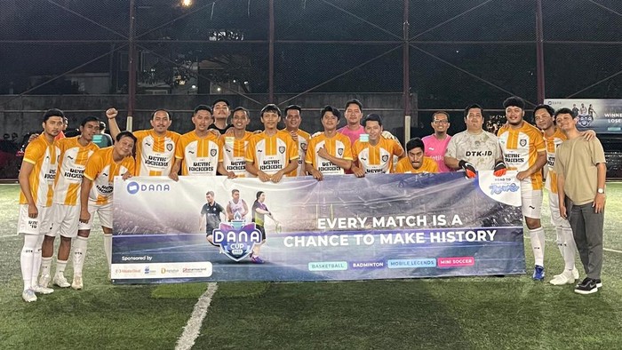 Detikcom di Dana Cup 2025.