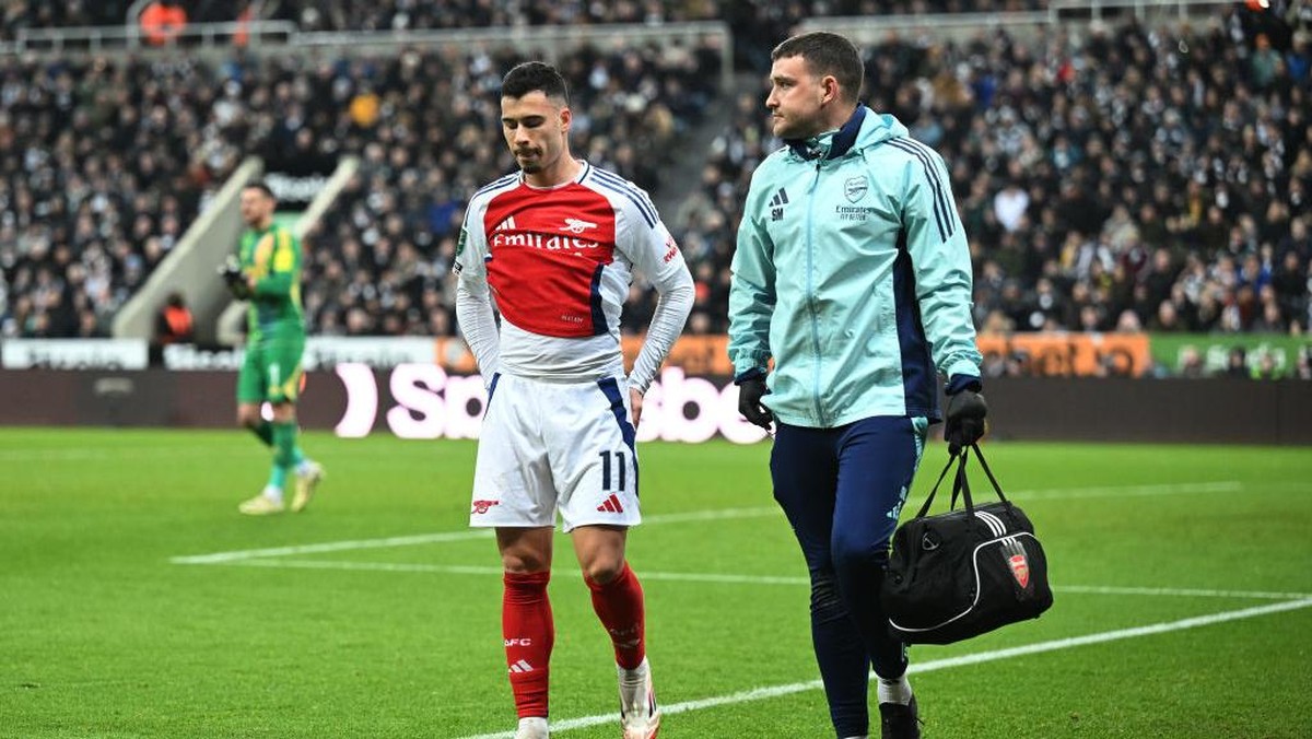 Gabriel Martinelli. Foto: Arsenal FC via Getty Images/Stuart MacFarlane