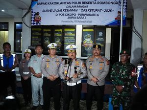 Kakorlantas Polri Tinjau Kesiapan Jalur Mudik Jelang Lebaran 2025