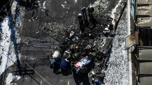 Begini Kondisi Pesawat yang Jatuh dan Tabrak Bus di Sao Paulo