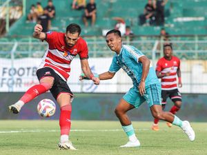 Madura United Vs PSBS Biak Tanpa Pemenang