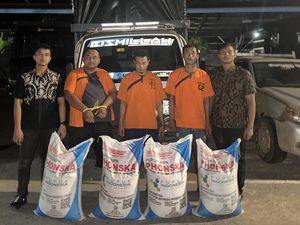 Sindikat Pupuk Subsidi asal Lampung Ditangkap di Inhu, Begini Modus Para Pelaku