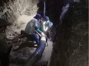Pipa PDAM di Nanggulan Kulon Progo Rusak, 600-an Pelanggan Terdampak Pipa PDAM di Nanggulan Kulon Progo Rusak, 600-an Pelanggan Terdampak