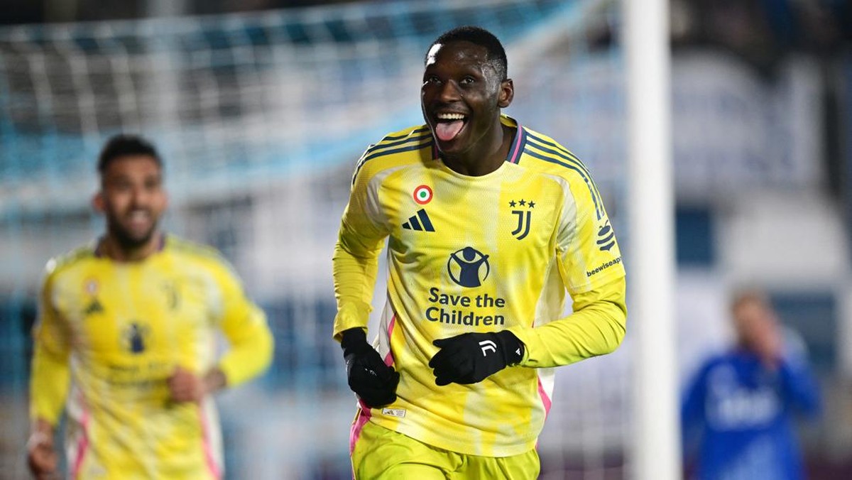 Randal Kolo Muani lagi tampil tajam bersama Juventus (REUTERS/Daniele Mascolo)